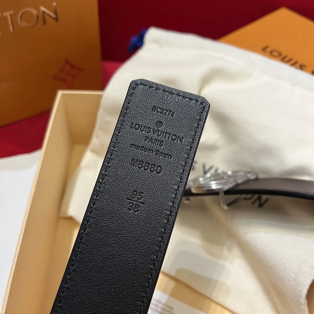 Loewe Brown Leather Belt - Hình 5