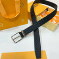 Louis Vuitton Embossed Belt