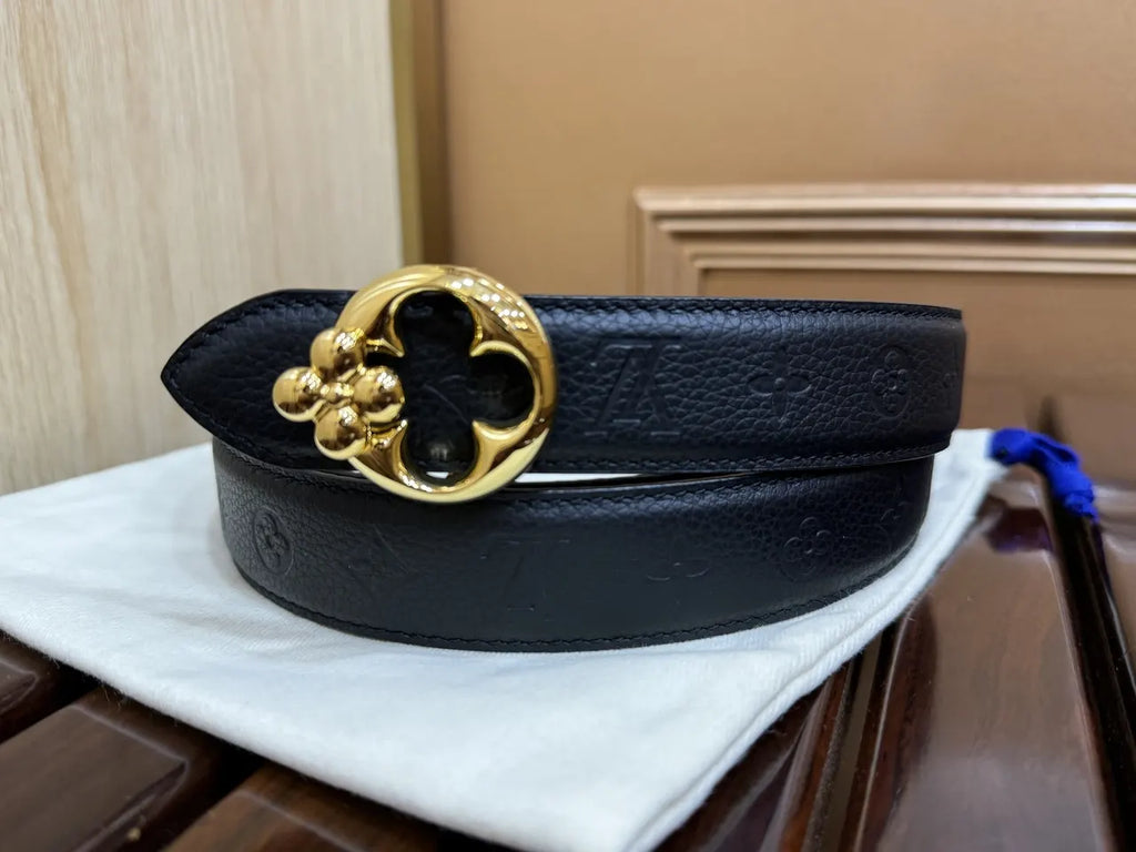 Louis Vuitton Flower Buckle Belt - Hình 2