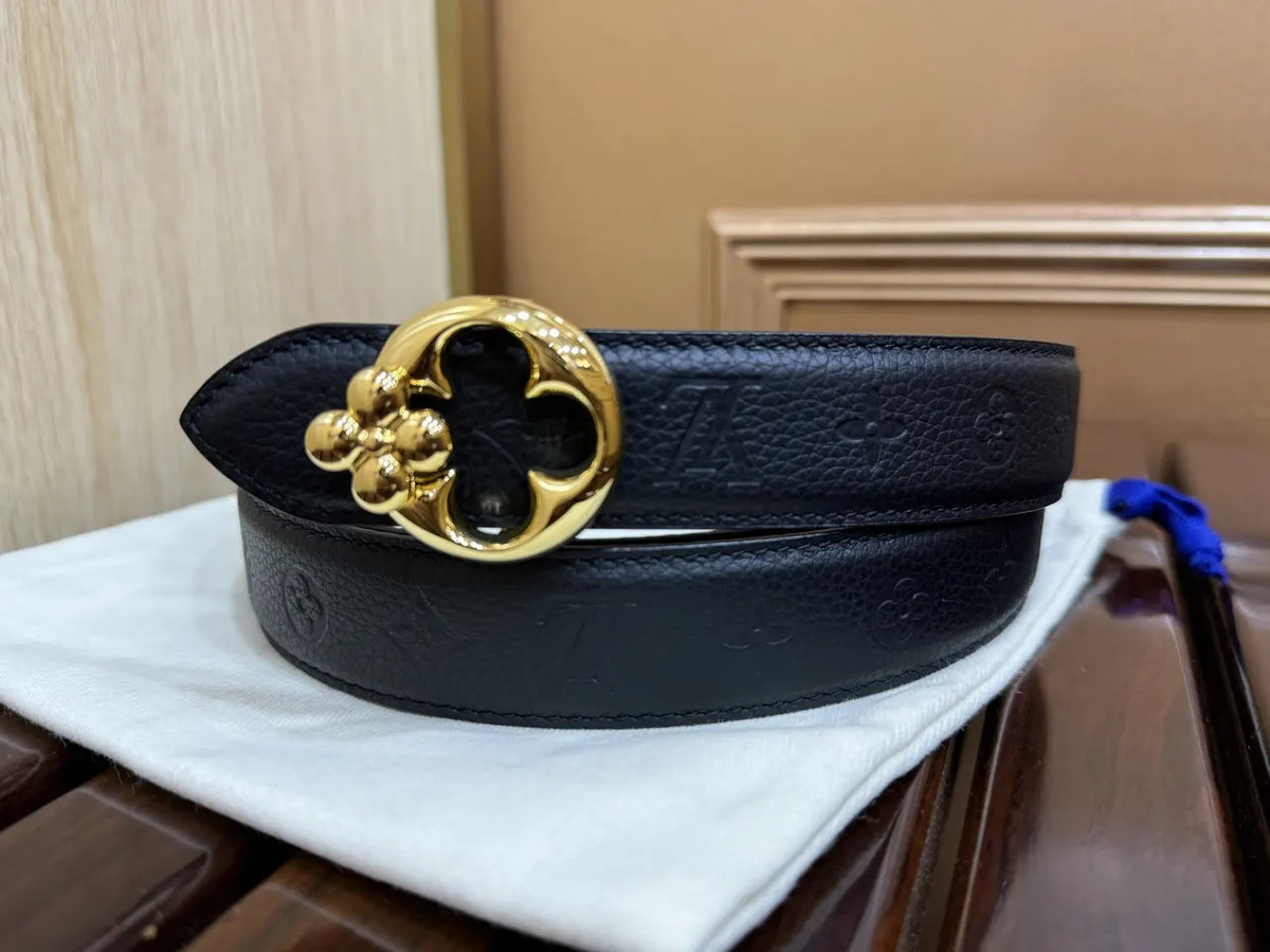 Louis Vuitton Flower Buckle Belt - Hình 2