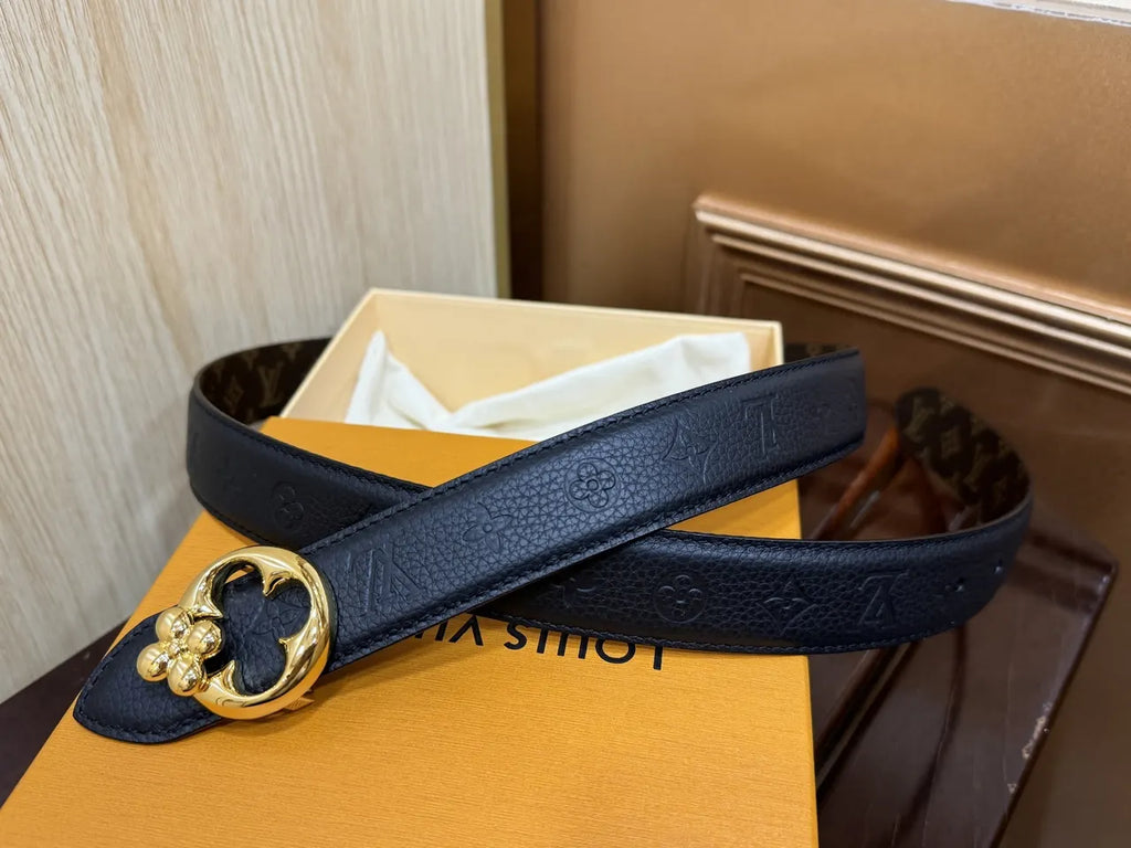 Louis Vuitton Flower Buckle Belt - Hình 6