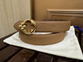 Louis Vuitton Tan Leather Belt