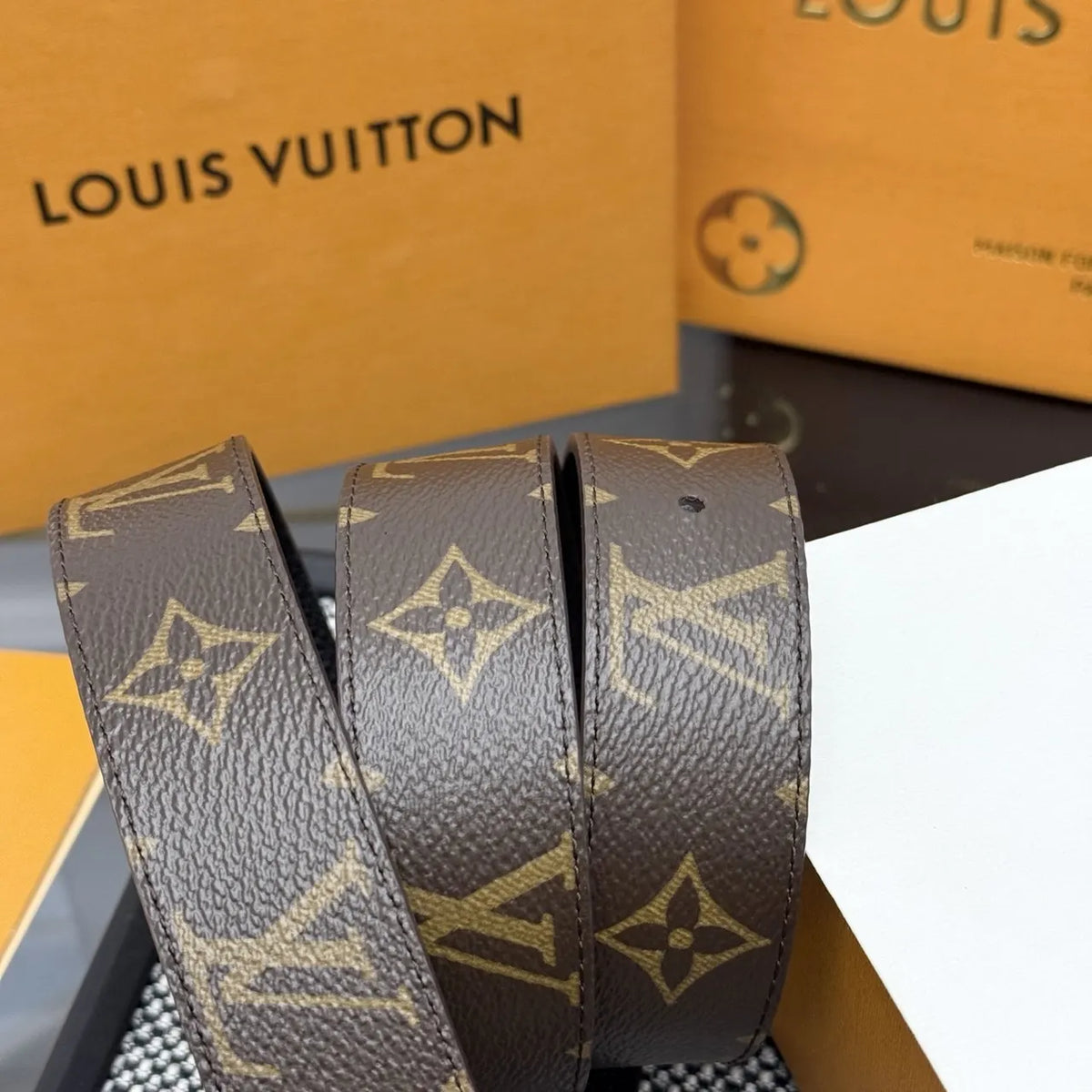 Louis Vuitton Brown Belt - Hình 2