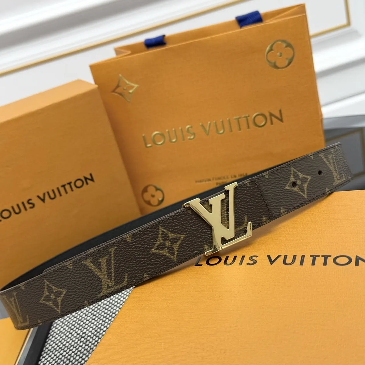 Louis Vuitton Brown Belt - Hình 3