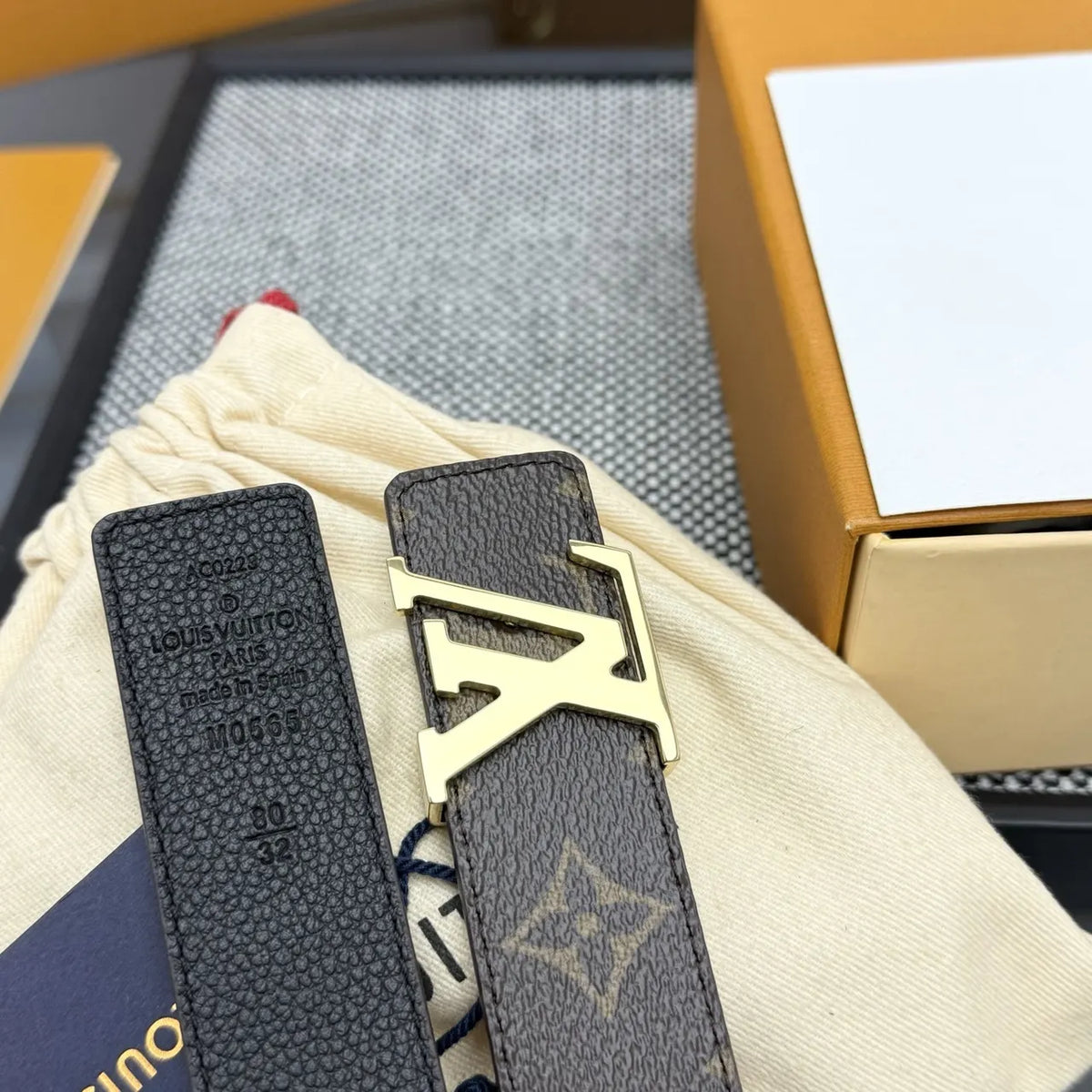 Louis Vuitton Brown Belt - Hình 4