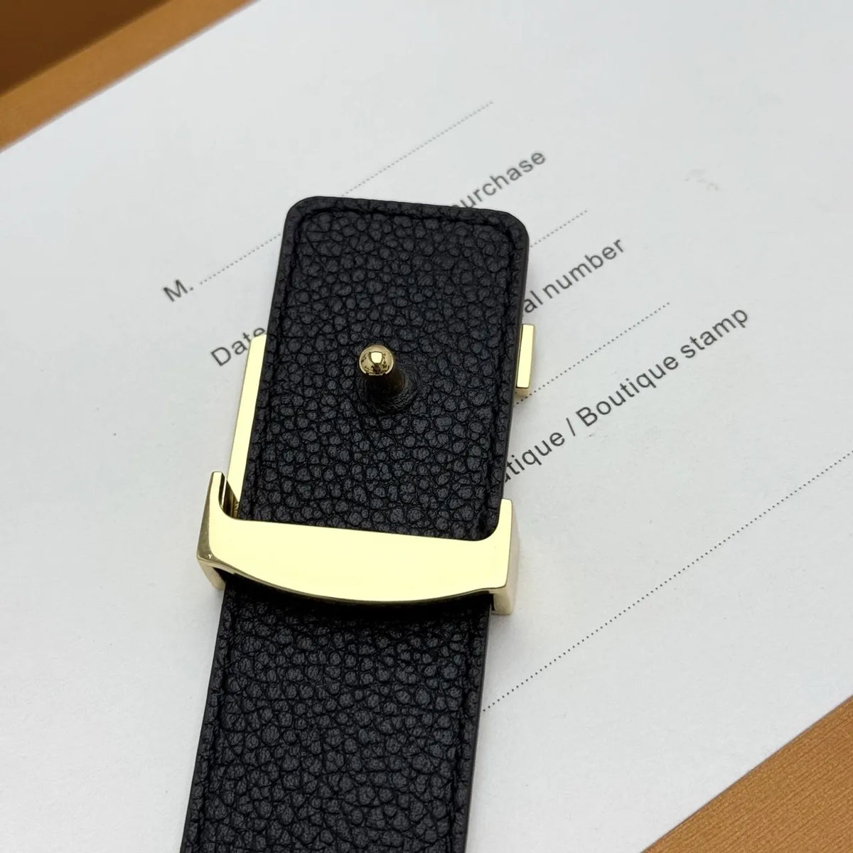 Louis Vuitton Brown Belt - Hình 7