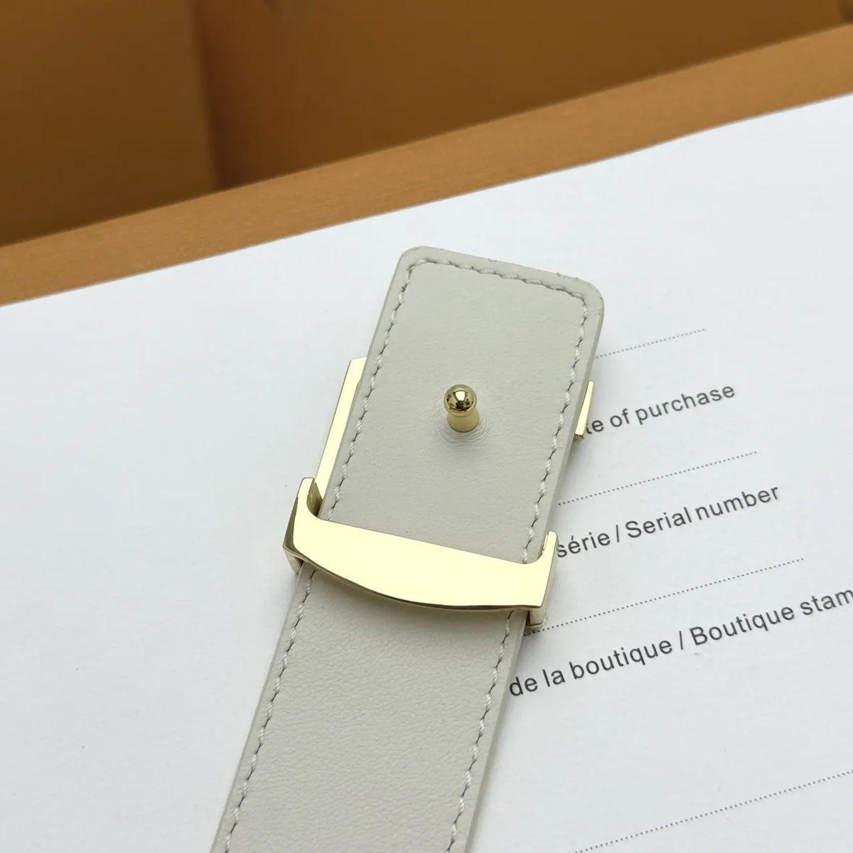 Louis Vuitton Damier Azur Belt - Hình 7