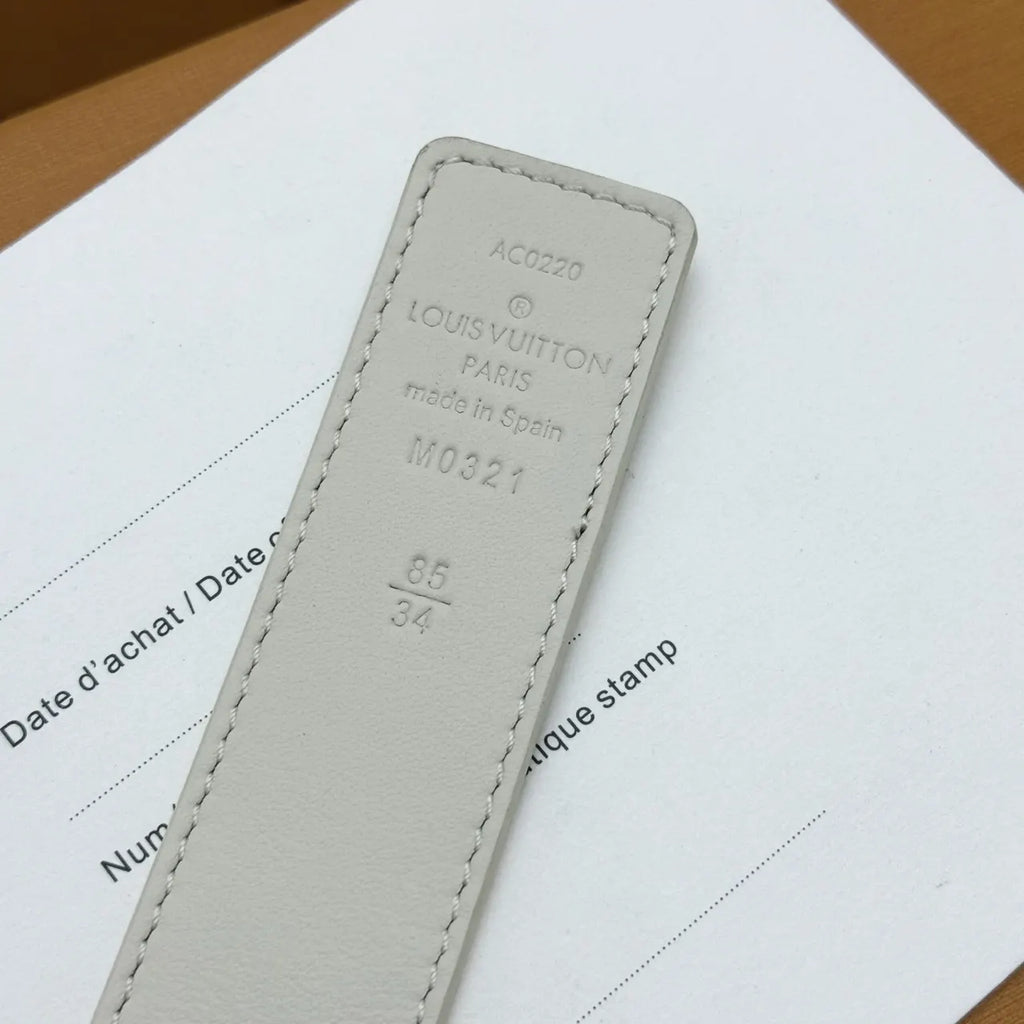 Louis Vuitton Damier Azur Belt - Hình 8