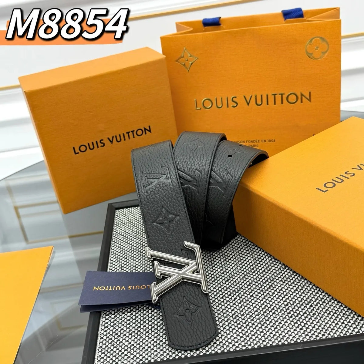 Louis Vuitton Embossed Belt - Hình 2