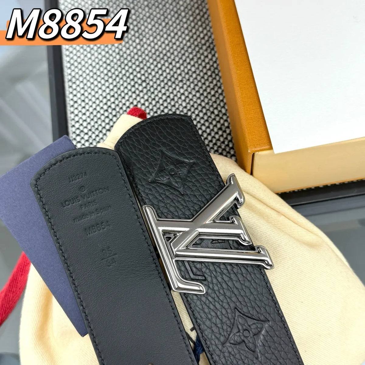 Louis Vuitton Embossed Belt - Hình 5