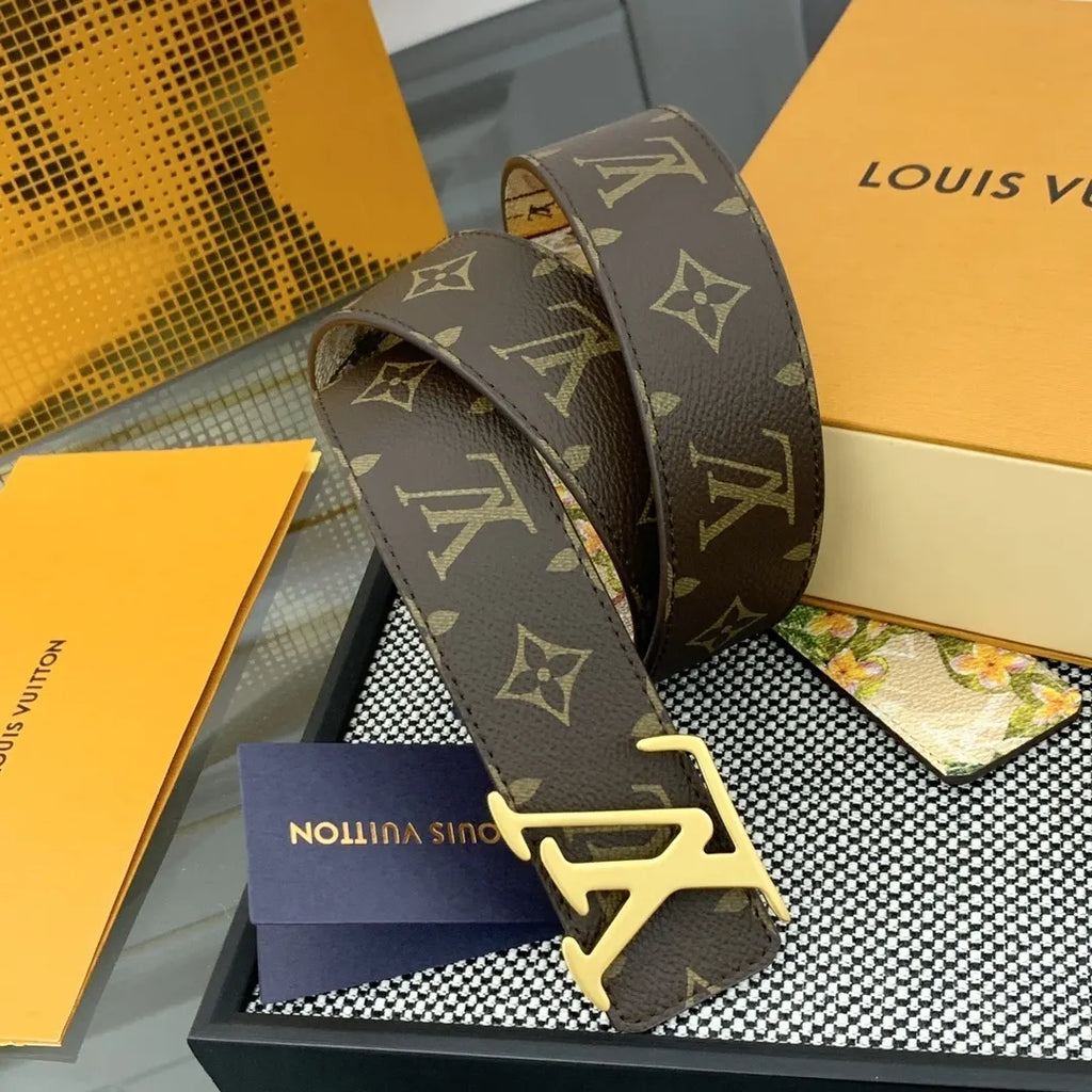 Louis Vuitton Floral Monogram Belt - Hình 2
