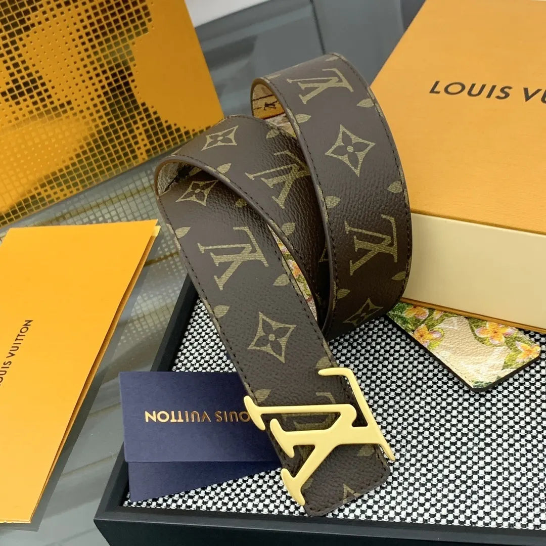 Louis Vuitton Floral Monogram Belt - Hình 2