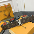 monogram Louis Vuitton Floral Belt