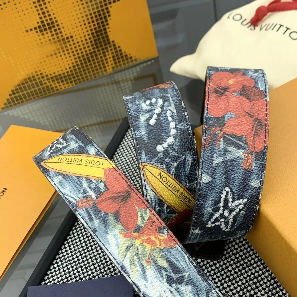 Louis Vuitton Floral Belt - Hình 6