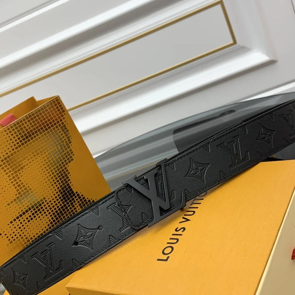 LV Monogram Shadow Black Belt