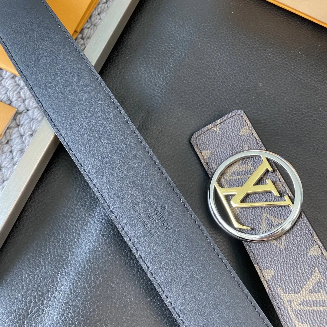 Louis Vuitton Monogram Brown Belt - Hình 4