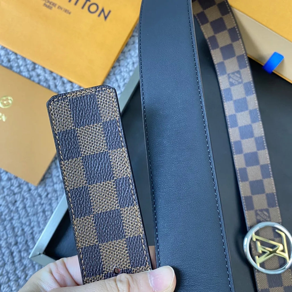 Louis Vuitton Damier Ebene Belt - Hình 4