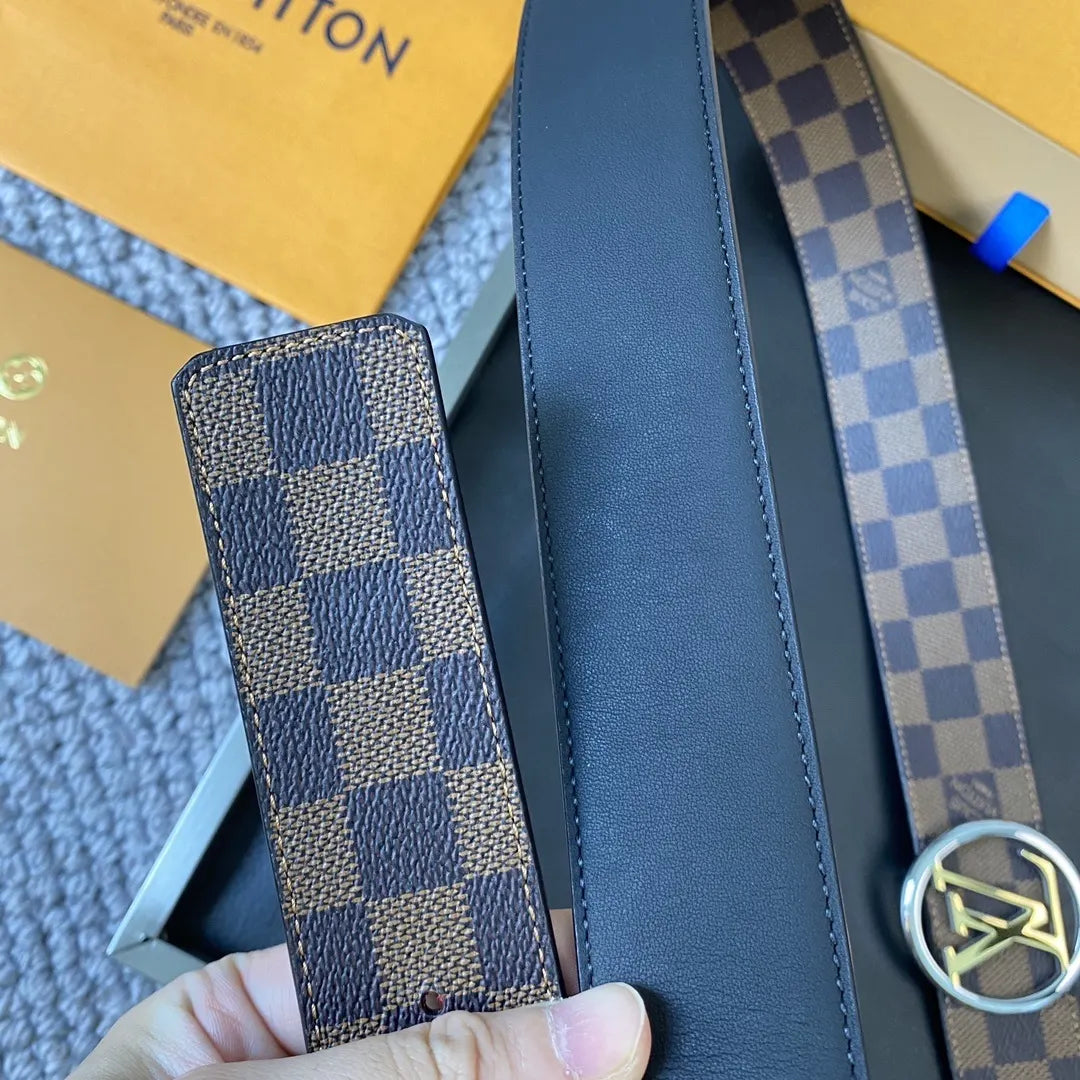 Louis Vuitton Damier Ebene Belt - Hình 4