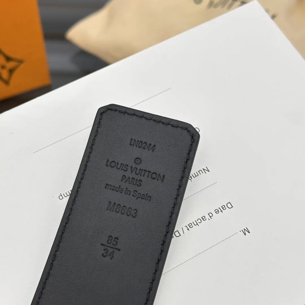 Louis Vuitton Gray Belt - Hình 8
