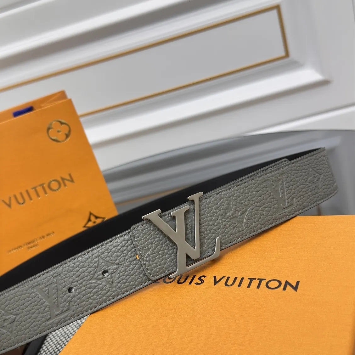 Louis Vuitton Gray Belt