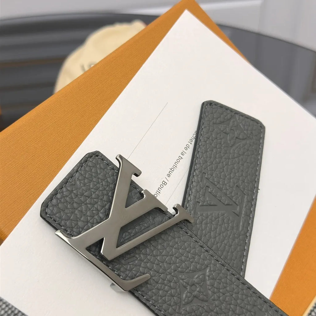 Louis Vuitton Gray Belt - Hình 4