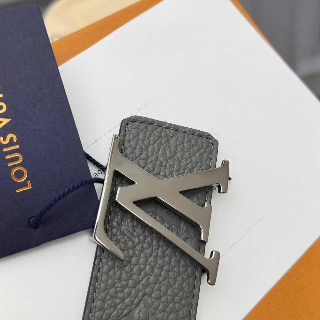 Louis Vuitton Gray Belt - Hình 6