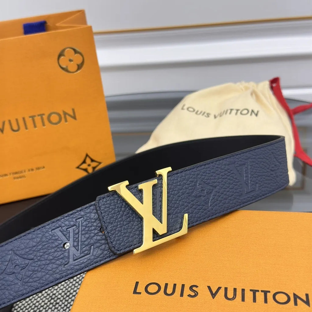 Louis Vuitton Navy Belt