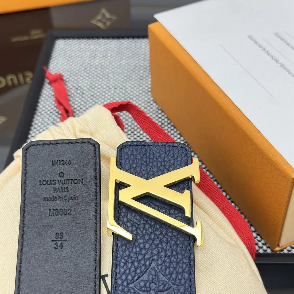 Louis Vuitton Navy Belt - Hình 6