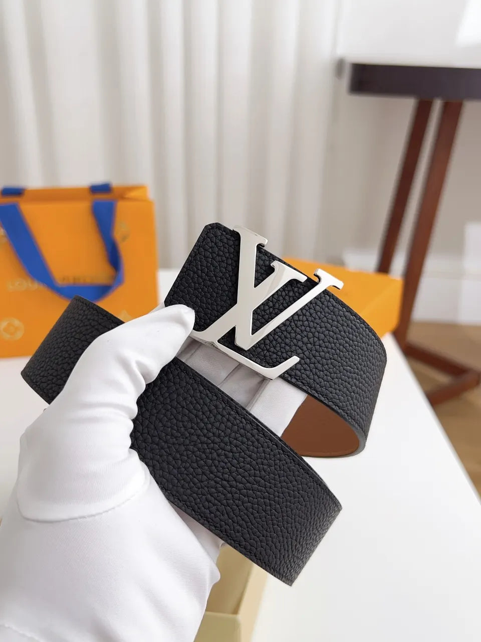 Louis Vuitton Black Belt
