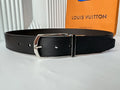 Louis Vuitton Black Epi Belt