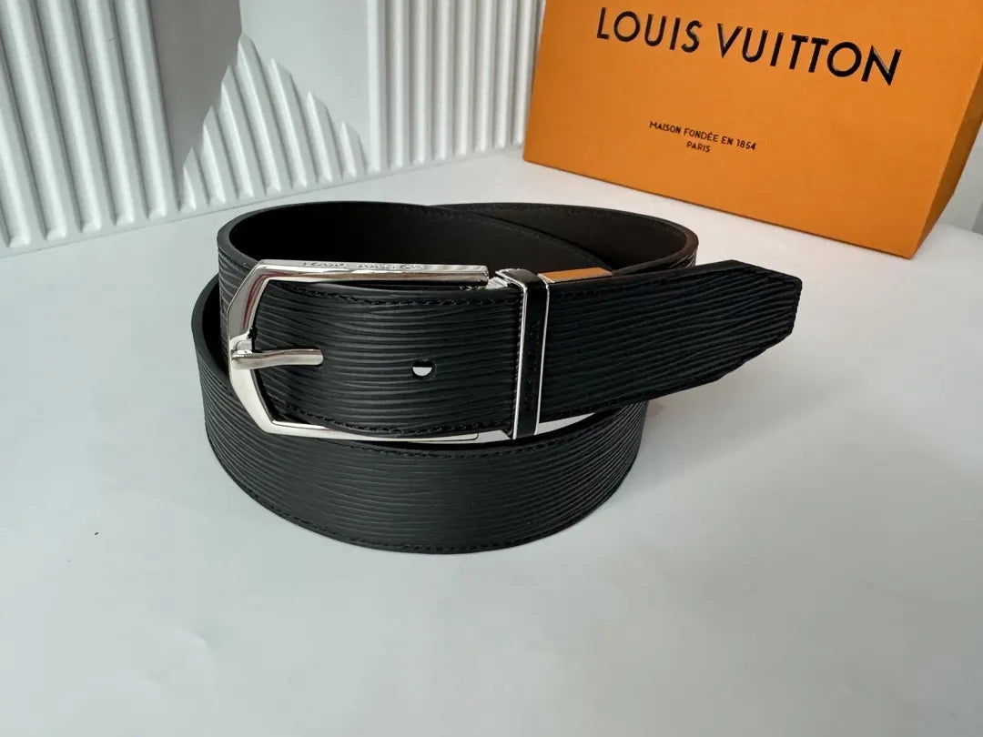 Louis Vuitton Black Epi Belt - Hình 7