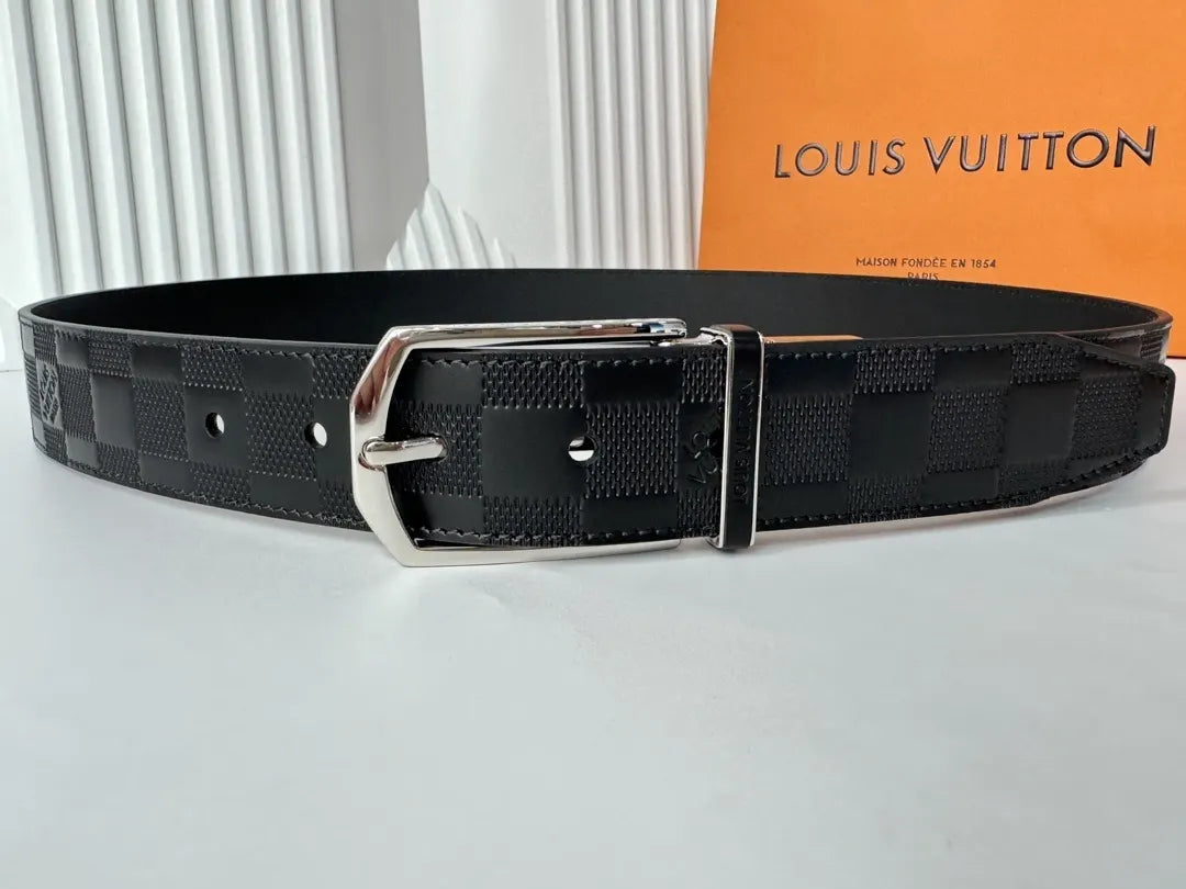 Louis Vuitton Damier Infini Black Belt