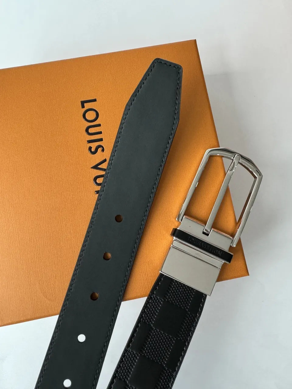 Louis Vuitton Damier Infini Black Belt - Hình 4