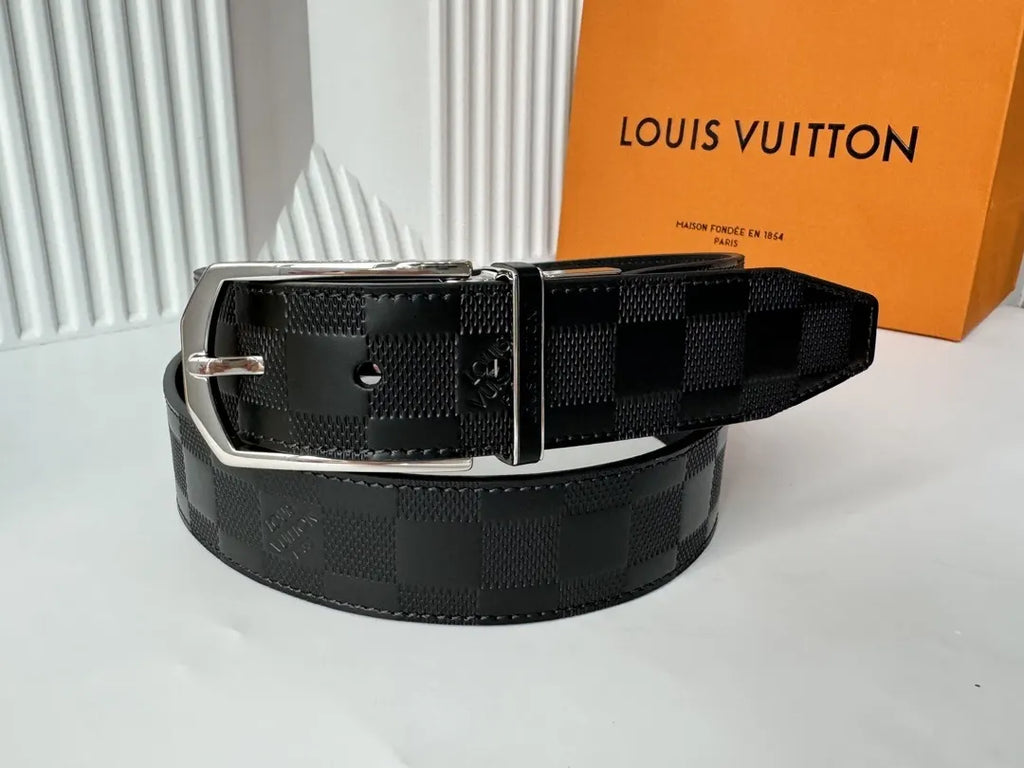 Louis Vuitton Damier Infini Black Belt - Hình 8