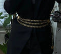 Chanel Gold Coin Chain Belt