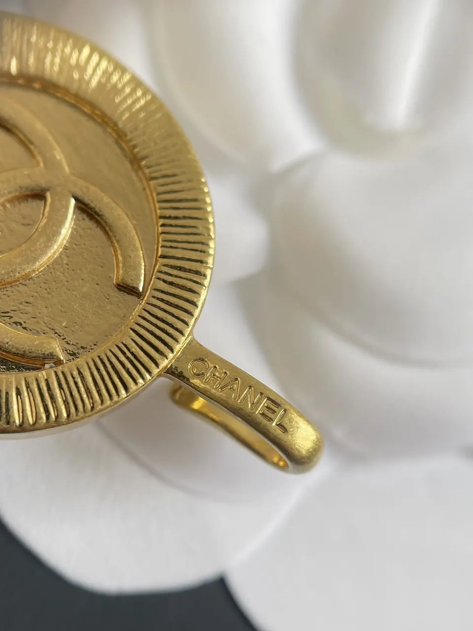 Chanel Gold Coin Chain Belt - Hình 9