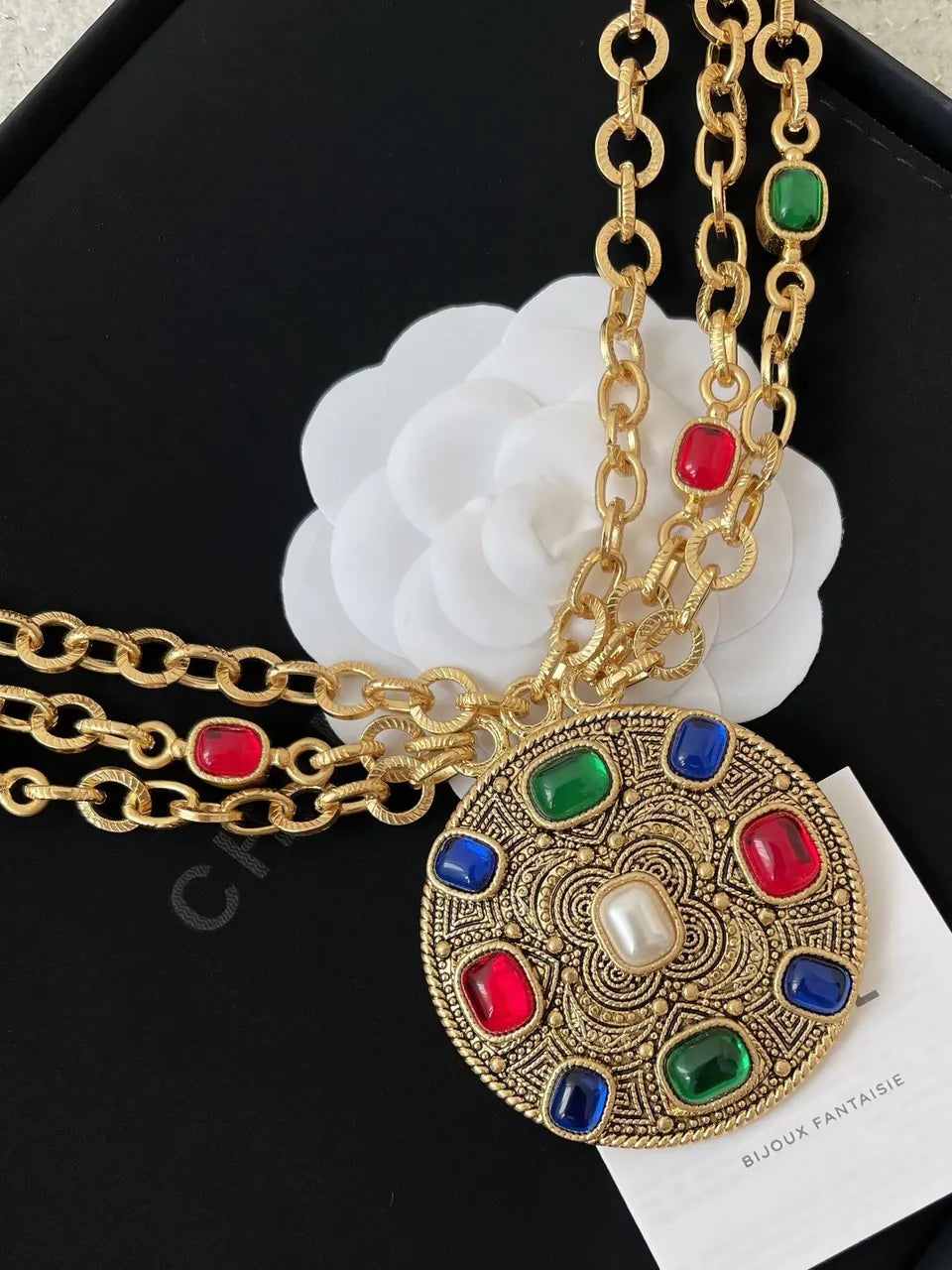 Vintage Gold Chain Belt - Hình 5