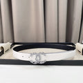 Chanel Silver Rhinestone Belt