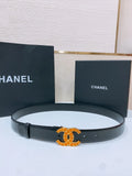 Chanel Orange Enamel Belt
