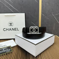 Chanel Rhinestone Square Belt