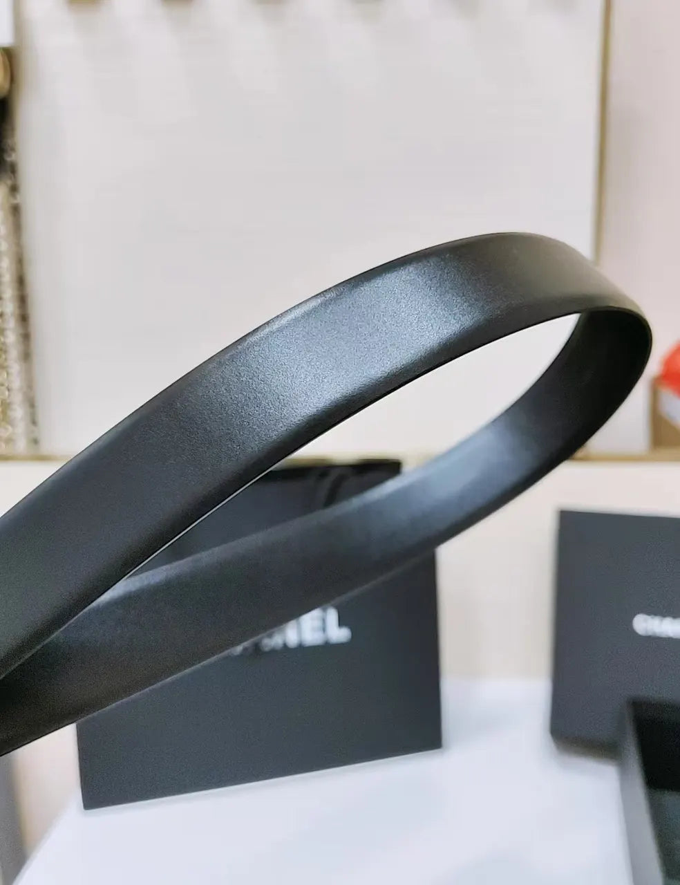 Chanel Silver CC Belt - Hình 5