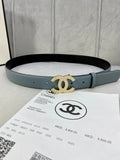 Chanel Light Blue Belt