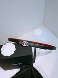 Chanel Black & Red Belt
