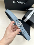Chanel Sky Blue Belt
