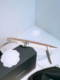 Chanel Cream Leather Belt