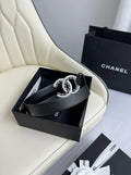 Chanel Crystal CC Black Belt