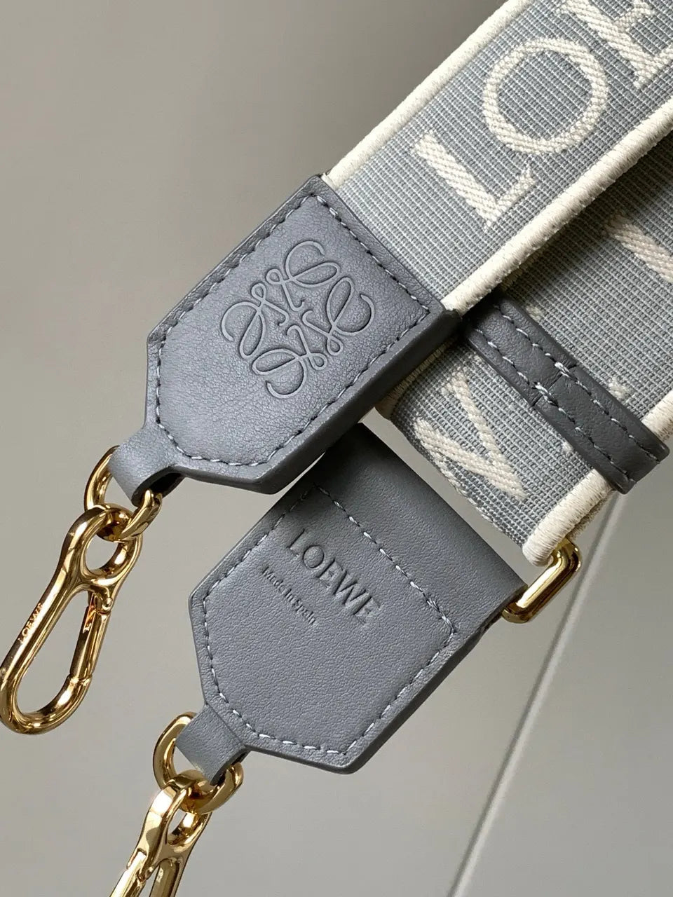 Loewe Light Blue Woven Bag Strap - Hình 7