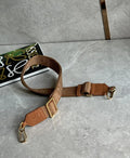Loewe Brown Woven Bag Strap