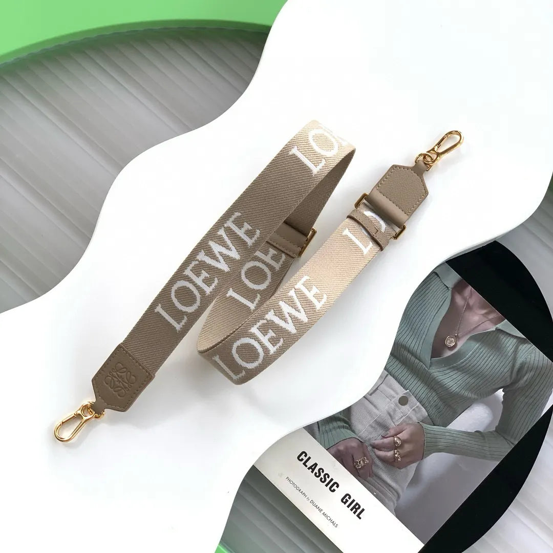 canvas Loewe Beige Logo Strap - Hình 4