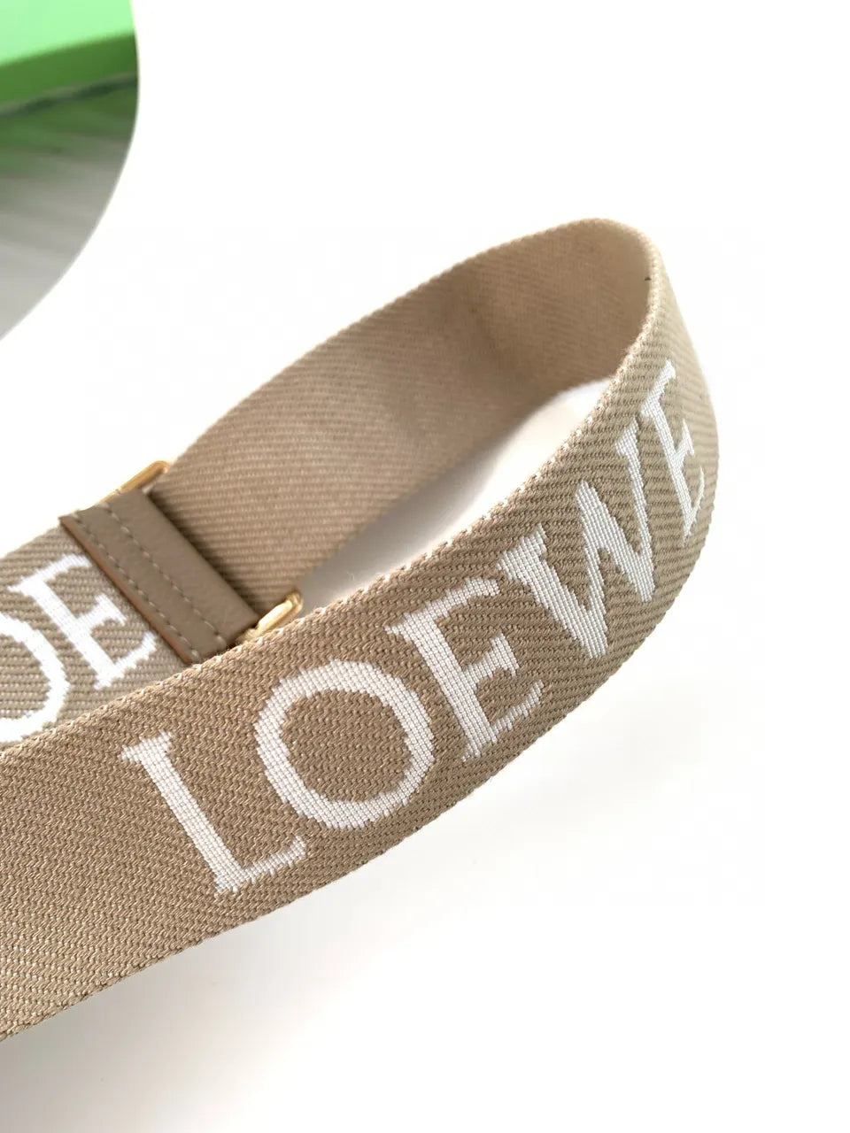 canvas Loewe Beige Logo Strap - Hình 5